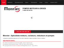 Tablet Screenshot of monnier-pmd.fr